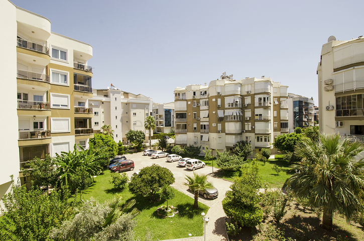 شقة بغرفة نوم واحدة في مجمع 450 متر من البحر في أنطاليا