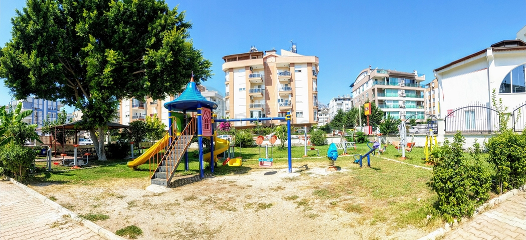 شقة بغرفة نوم واحدة في مجمع 450 متر من البحر في أنطاليا