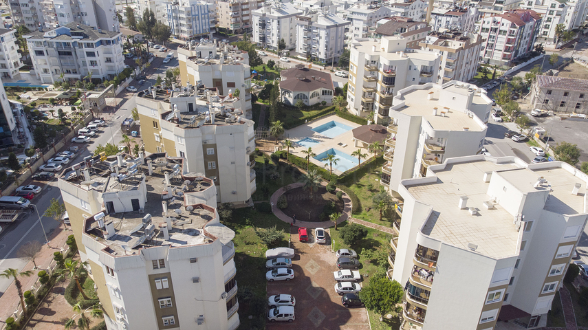 شقة بغرفة نوم واحدة في مجمع 450 متر من البحر في أنطاليا