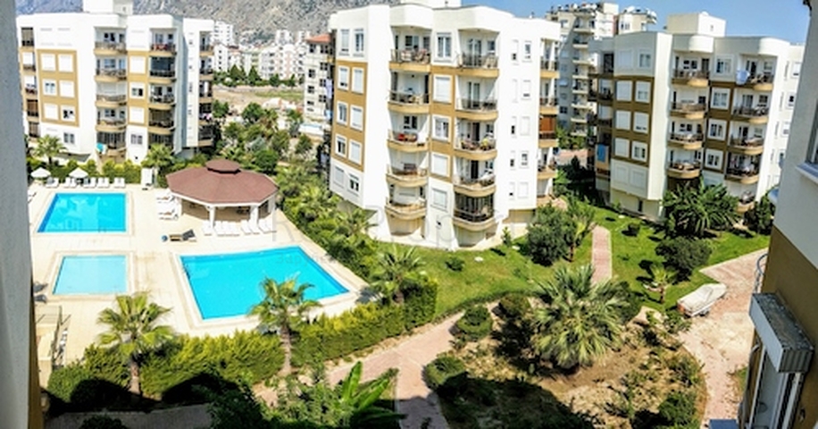 شقة بغرفة نوم واحدة في مجمع 450 متر من البحر في أنطاليا