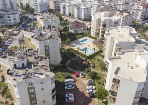 شقة بغرفة نوم واحدة في مجمع 450 متر من البحر في أنطاليا