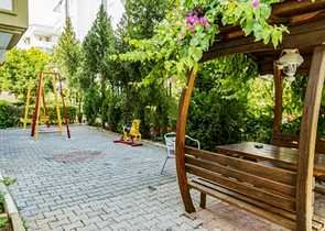 شقة 1 + 1 في منطقة ليمان كونيالتي 800 م على البحر