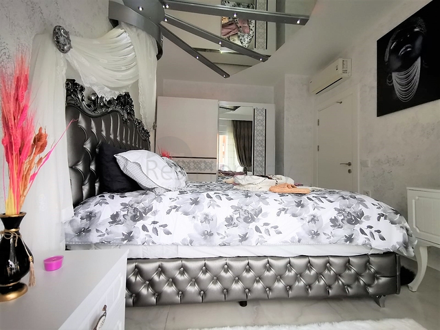 مجمع سكني فاخر - شقة مفروشة غرفة وصالة - قريبة من البحر - مهموتلار / الانيا 