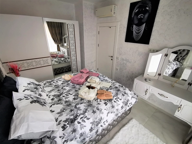 مجمع سكني فاخر - شقة مفروشة غرفة وصالة - قريبة من البحر - مهموتلار / الانيا 