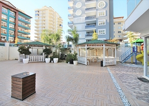 مجمع سكني فاخر - شقة مفروشة غرفة وصالة - قريبة من البحر - مهموتلار / الانيا 