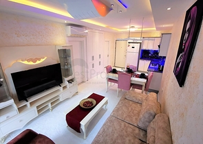 مجمع سكني فاخر - شقة مفروشة غرفة وصالة - قريبة من البحر - مهموتلار / الانيا 