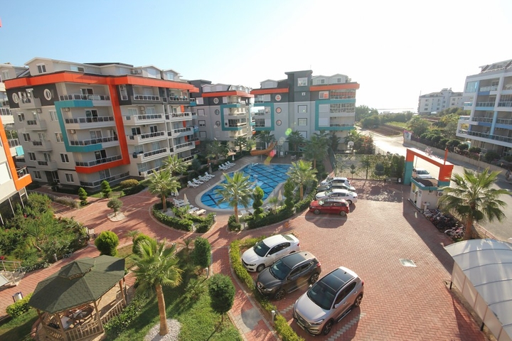 اطلالة بحر - شقة غرفة وصالة - مجمع فاخر - كاستل / الانيا 