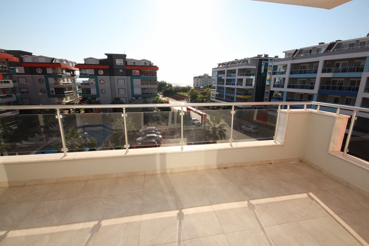 اطلالة بحر - شقة غرفة وصالة - مجمع فاخر - كاستل / الانيا 