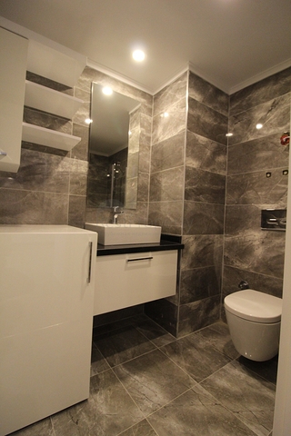 سعر مناسب - شقة غرفة وصالة مفروشة - مجمع سكني - مهموتلار / الانيا 