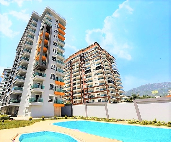 سعر مناسب - شقة غرفة وصالة مفروشة - مجمع سكني - مهموتلار / الانيا 