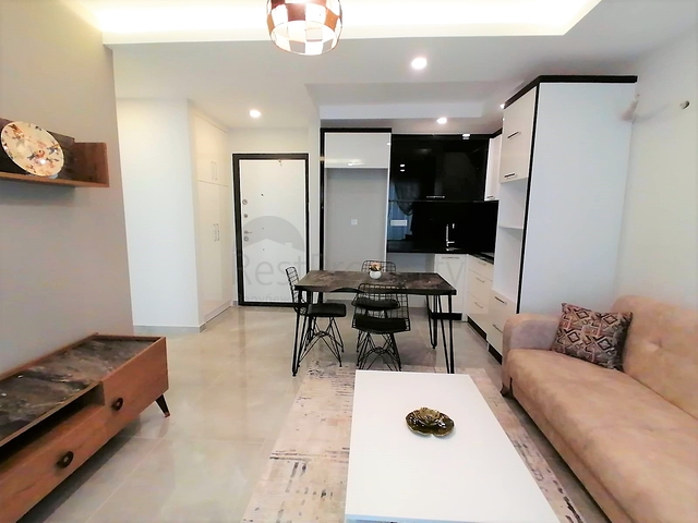 سعر مناسب - شقة غرفة وصالة مفروشة - مجمع سكني - مهموتلار / الانيا 