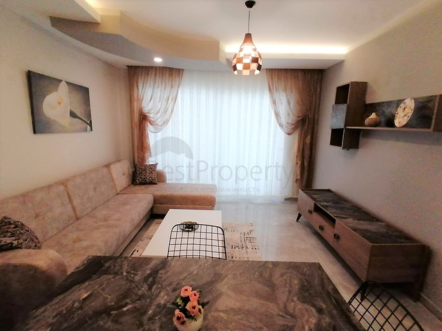 سعر مناسب - شقة غرفة وصالة مفروشة - مجمع سكني - مهموتلار / الانيا 