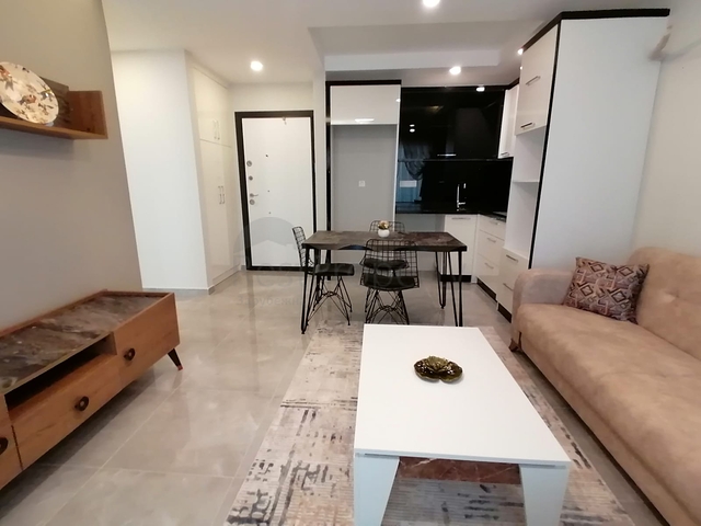 سعر مناسب - شقة غرفة وصالة مفروشة - مجمع سكني - مهموتلار / الانيا 