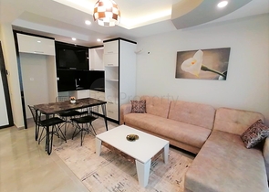 سعر مناسب - شقة غرفة وصالة مفروشة - مجمع سكني - مهموتلار / الانيا 