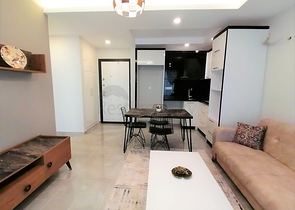 سعر مناسب - شقة غرفة وصالة مفروشة - مجمع سكني - مهموتلار / الانيا 