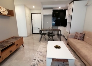 سعر مناسب - شقة غرفة وصالة مفروشة - مجمع سكني - مهموتلار / الانيا 