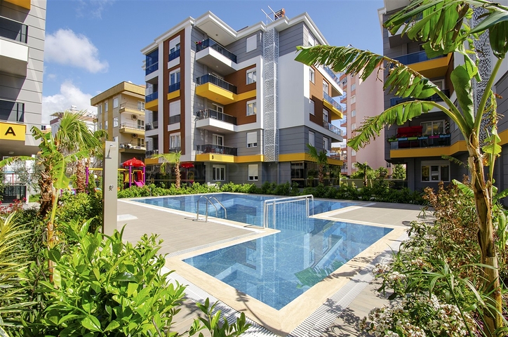 شقق 2 + 1 و 3 + 1 في مشروع جاهز في وسط مدينة أنطاليا