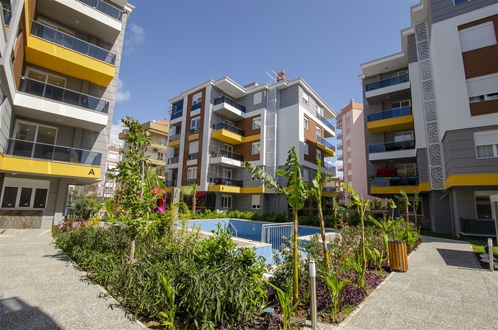 شقق 2 + 1 و 3 + 1 في مشروع جاهز في وسط مدينة أنطاليا