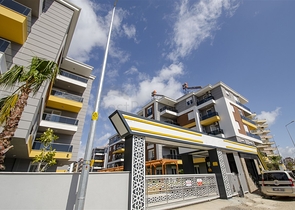 شقق 2 + 1 و 3 + 1 في مشروع جاهز في وسط مدينة أنطاليا