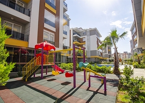 شقق 2 + 1 و 3 + 1 في مشروع جاهز في وسط مدينة أنطاليا