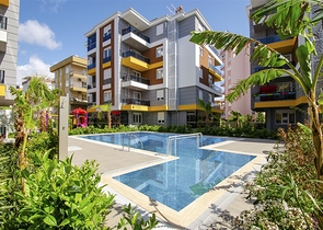 شقق 2 + 1 و 3 + 1 في مشروع جاهز في وسط مدينة أنطاليا