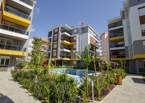 شقق 2 + 1 و 3 + 1 في مشروع جاهز في وسط مدينة أنطاليا