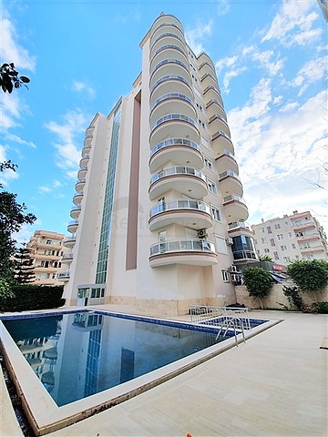 قريبة من البحر - شقة مفروشة - 2 غرفة وصالة - في مهموتلار / الانيا 