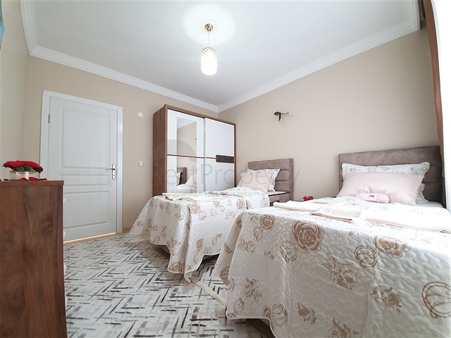 قريبة من البحر - شقة مفروشة - 2 غرفة وصالة - في مهموتلار / الانيا 