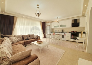 قريبة من البحر - شقة مفروشة - 2 غرفة وصالة - في مهموتلار / الانيا 