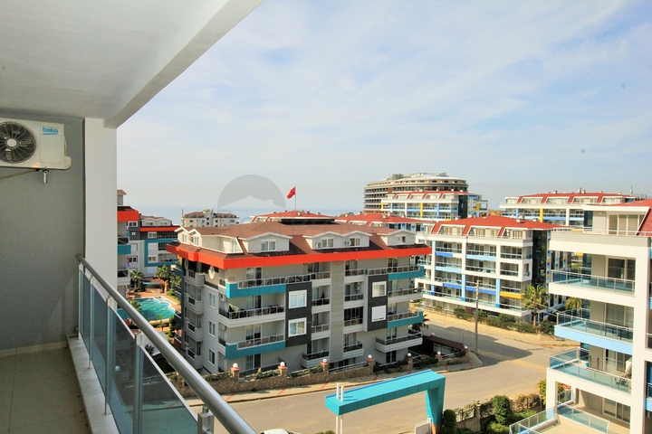 مجمع سكني فاخر - شقة غرفة وصالة - قريبة من البحر -كاستل / الانيا 