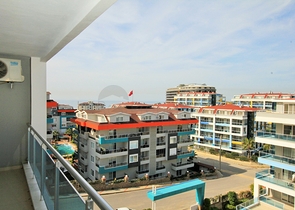 مجمع سكني فاخر - شقة غرفة وصالة - قريبة من البحر -كاستل / الانيا 