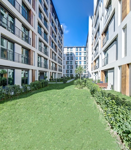 للمستثمرين - شقة غرفة وصالة في مركز اسطنبول -تقسيم 