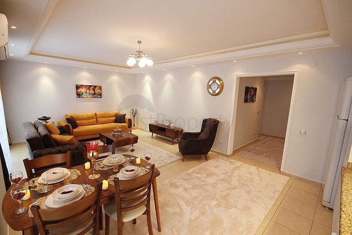 اطلالة بحر - شقة طابق مرتفع - غرفتين وصالة - الانيا 