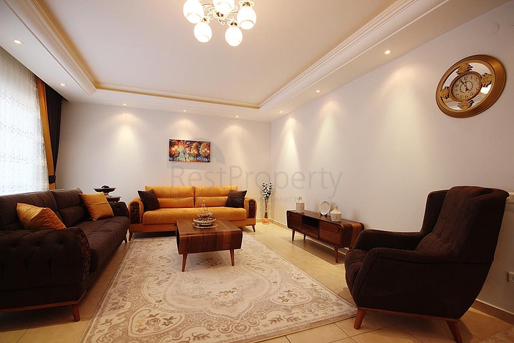 اطلالة بحر - شقة طابق مرتفع - غرفتين وصالة - الانيا 