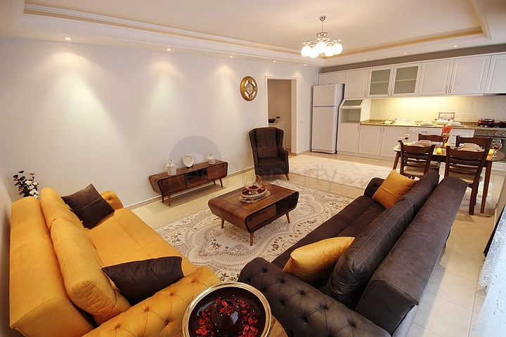 اطلالة بحر - شقة طابق مرتفع - غرفتين وصالة - الانيا 