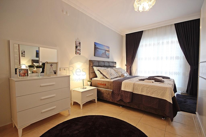 اطلالة بحر - شقة طابق مرتفع - غرفتين وصالة - الانيا 