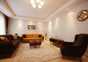 اطلالة بحر - شقة طابق مرتفع - غرفتين وصالة - الانيا 