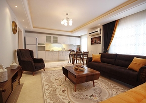 اطلالة بحر - شقة طابق مرتفع - غرفتين وصالة - الانيا 