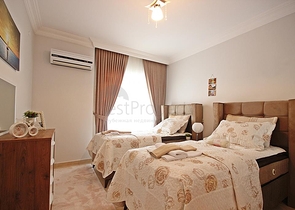 اطلالة بحر - شقة طابق مرتفع - غرفتين وصالة - الانيا 