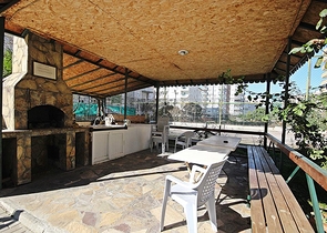 اطلالة بحر - شقة طابق مرتفع - غرفتين وصالة - الانيا 