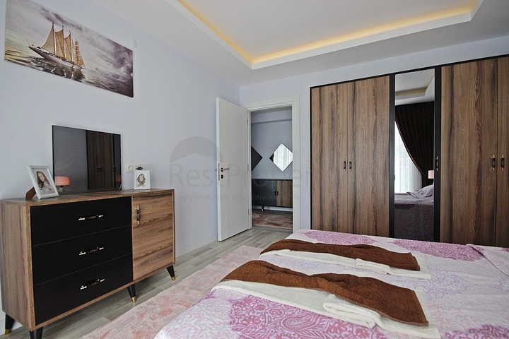 شقة غرفة وصالة - مجمع سكني حديث - مهموتلار / الانيا 