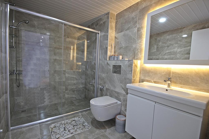 شقة غرفة وصالة - مجمع سكني حديث - مهموتلار / الانيا 