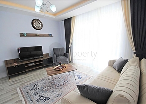 شقة غرفة وصالة - مجمع سكني حديث - مهموتلار / الانيا 