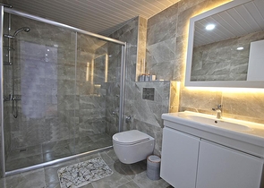 شقة غرفة وصالة - مجمع سكني حديث - مهموتلار / الانيا 