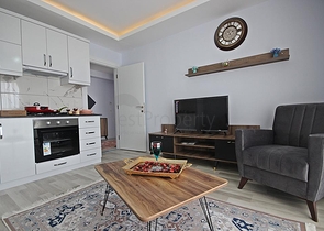 شقة غرفة وصالة - مجمع سكني حديث - مهموتلار / الانيا 