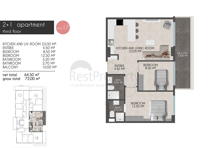 للمستثمرين - مجمع سكني على البحر مباشرة - قيد الانشاء - كاستل / الانيا
