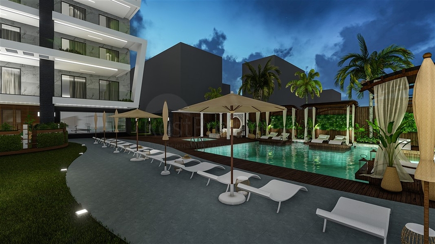 للمستثمرين - مجمع سكني على البحر مباشرة - قيد الانشاء - كاستل / الانيا