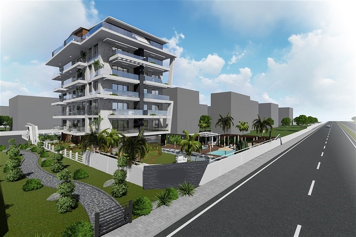 للمستثمرين - مجمع سكني على البحر مباشرة - قيد الانشاء - كاستل / الانيا