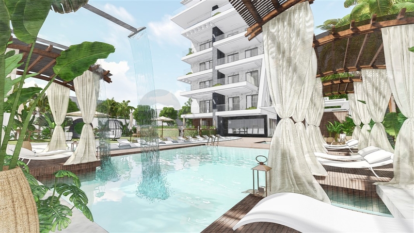 للمستثمرين - مجمع سكني على البحر مباشرة - قيد الانشاء - كاستل / الانيا