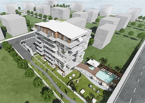 للمستثمرين - مجمع سكني على البحر مباشرة - قيد الانشاء - كاستل / الانيا